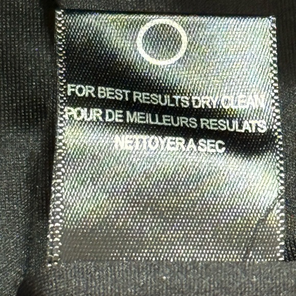 HALSTON HERITAGE Black Dress Cutout Capped Sleeves Mini size‎ 12 Wedding Party - Picture 7 of 10